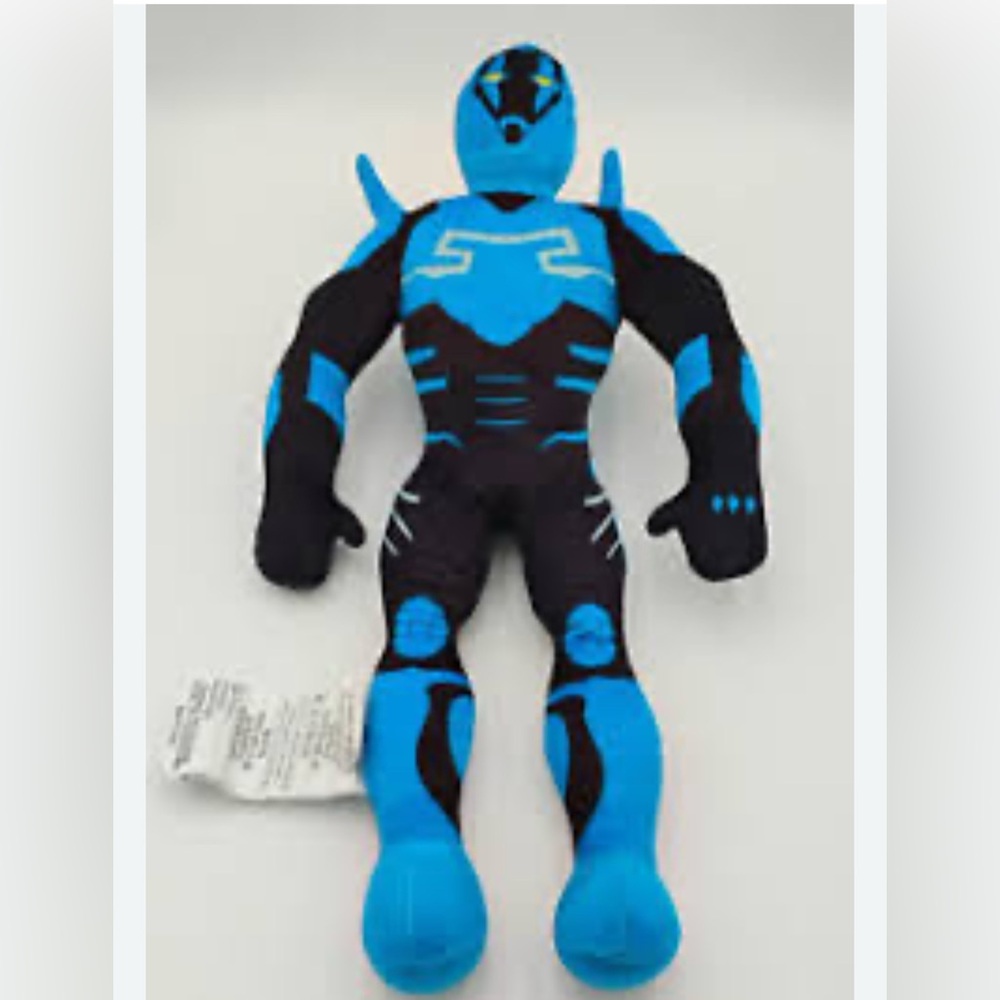 DC BLUE‎ BEETLE BIG BLUE STUFFED PLUSH TOY. 21in